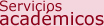 Servicios Acad&eacute;micos